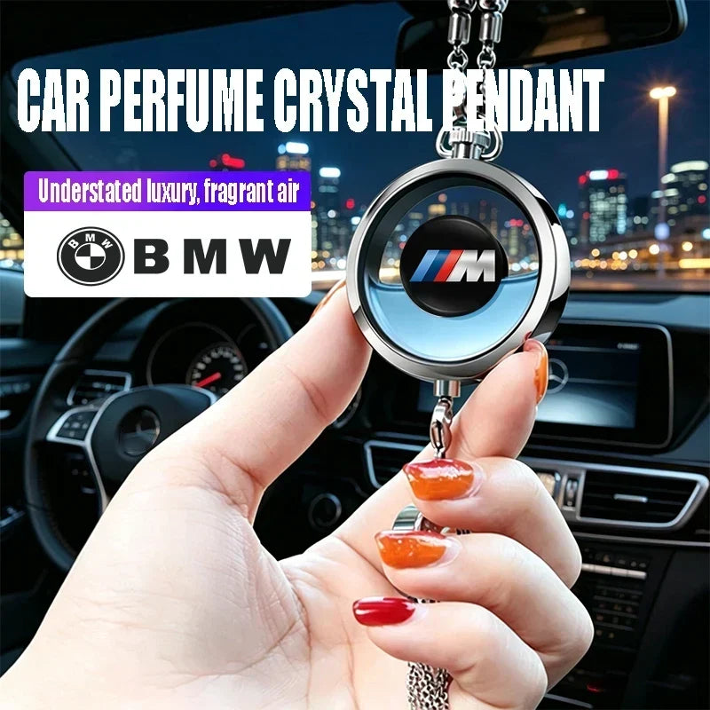 BMW Car Perfume Pendant Metal Lace Air Freshener