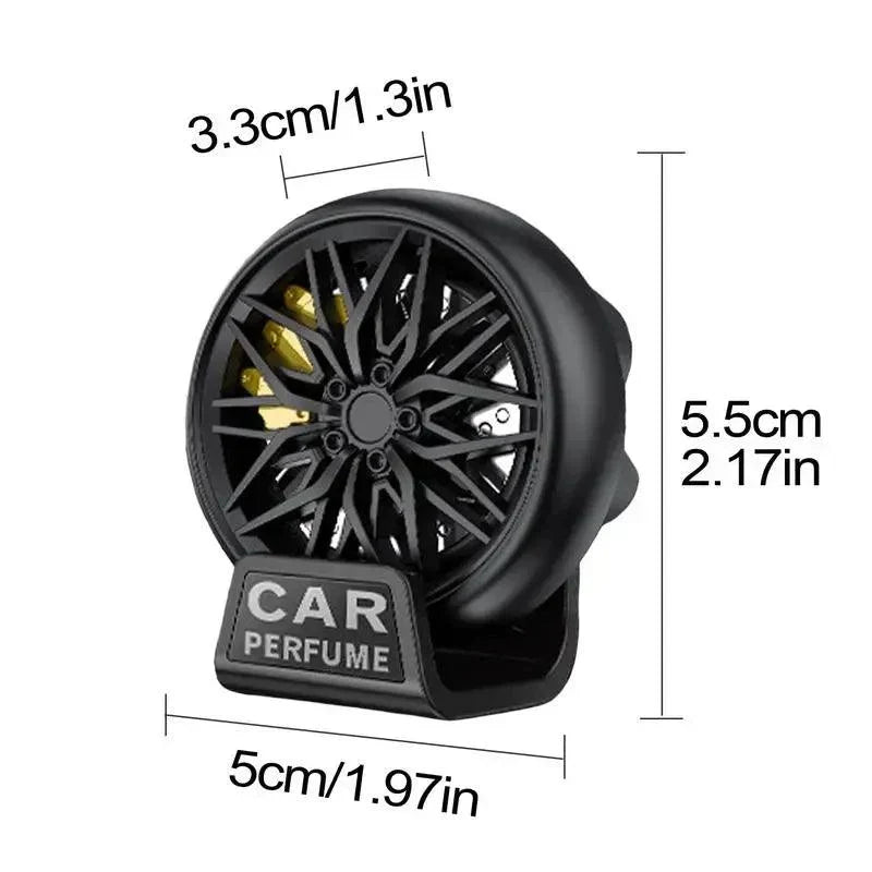 Premium Car Vent Clip Air Freshener - Long-Lasting Auto Scent